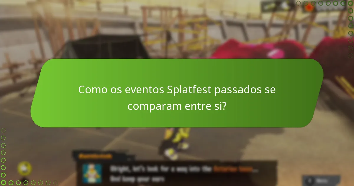 Que recompensas podem os jogadores ganhar nos eventos Splatfest?
