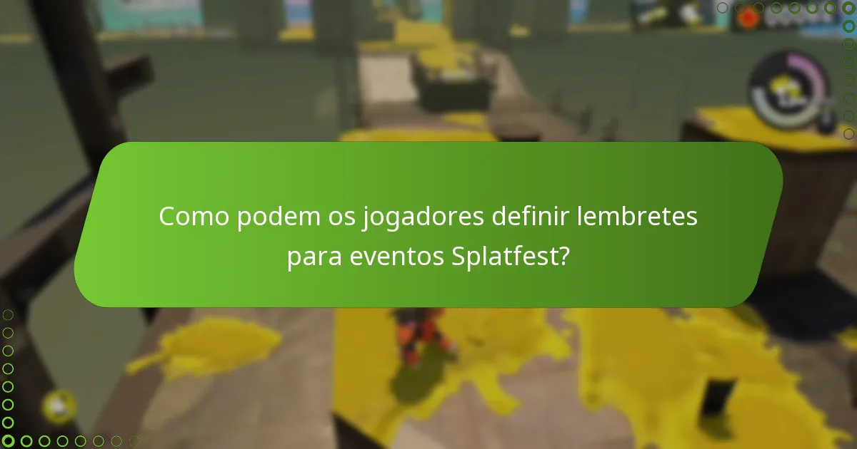Quando podem os jogadores reivindicar recompensas durante o Splatfest?