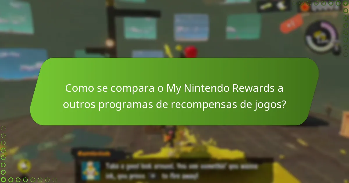 Que melhorias sugerem os jogadores para My Nintendo Rewards?