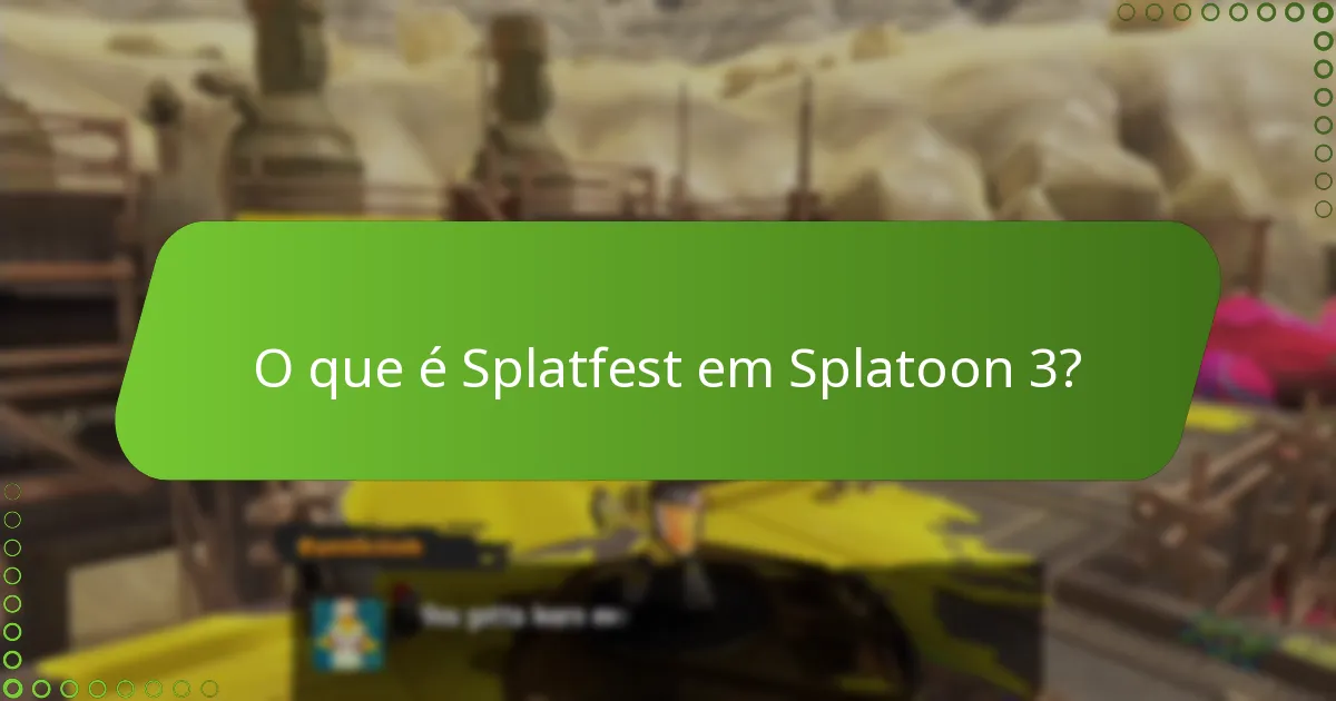 Que recompensas podem os jogadores ganhar durante o Splatfest?