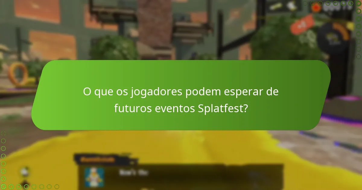 Como este Splatfest se compara a eventos anteriores?