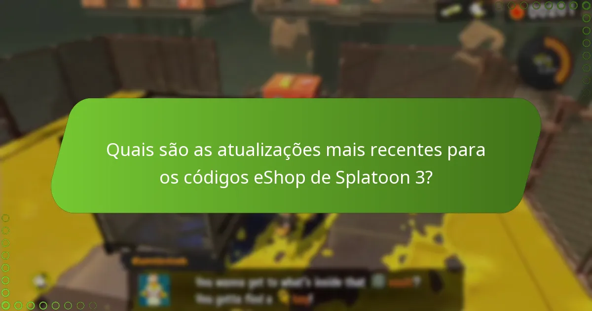 Onde podem os jogadores encontrar códigos promocionais eShop para Splatoon 3?