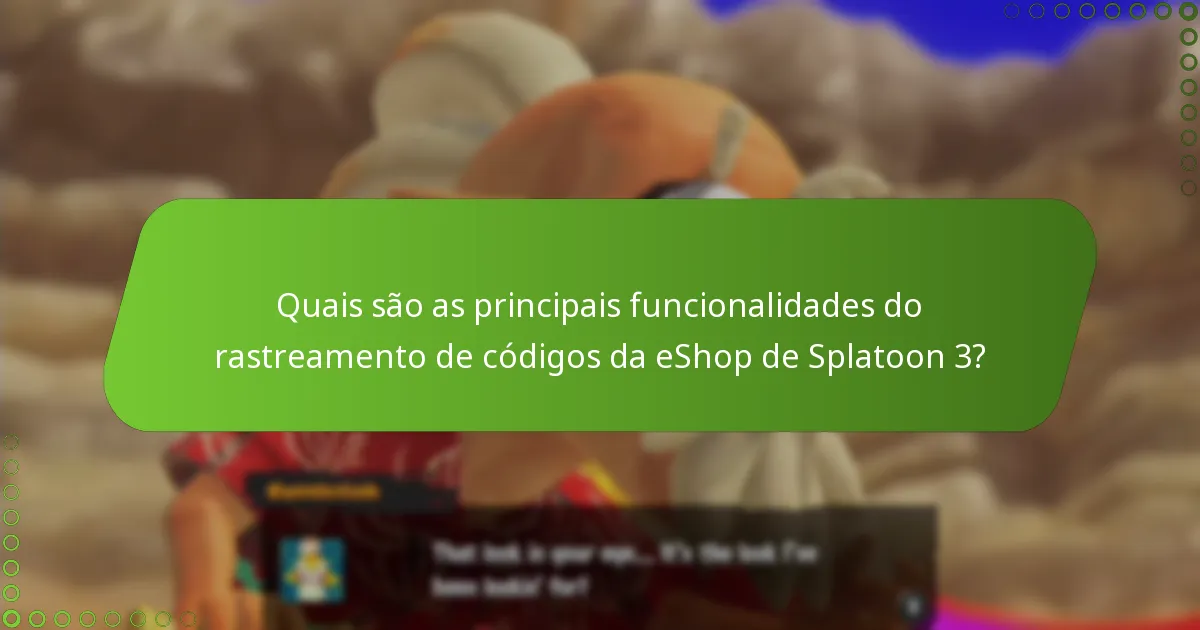 Onde posso encontrar códigos da eShop de Splatoon 3?