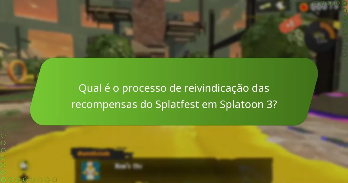 Que tipos de recompensas podem os jogadores ganhar durante o Splatfest?