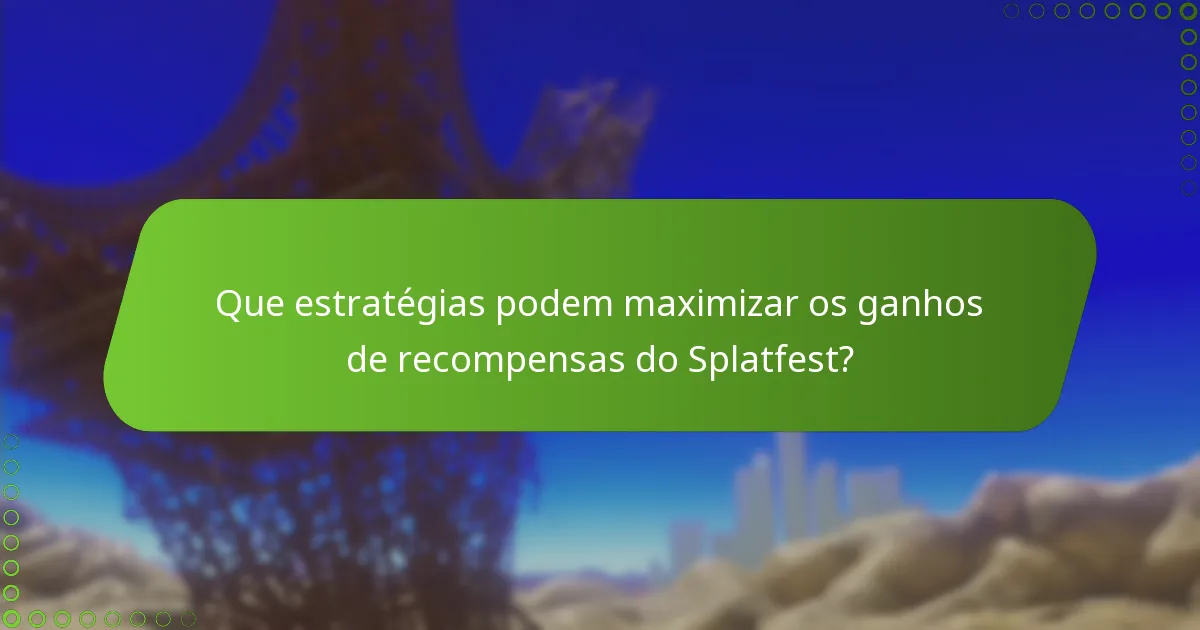 Como as recompensas do Splatfest se comparam a eventos anteriores?