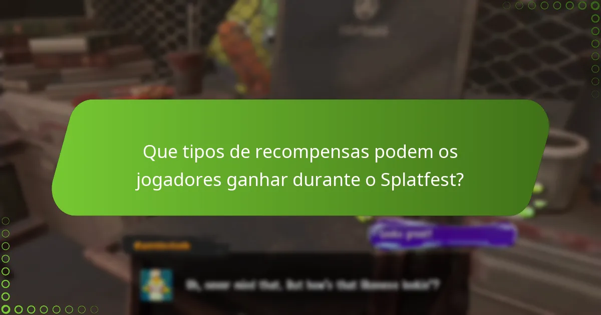 Que estratégias podem maximizar os ganhos de recompensas do Splatfest?